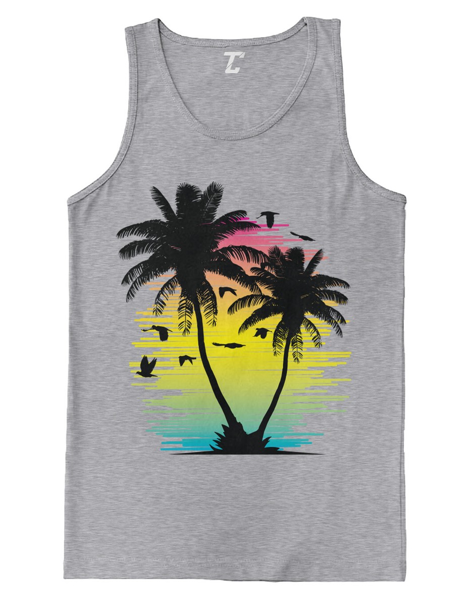 トップス WIND AND SEA \"BLACK PALM TREE PATTERN Palm Tree Old English Logo S/S Tee – WIND AND SEA