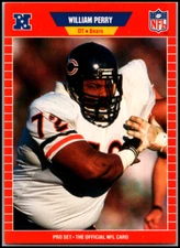 1989 Pro Set #445 William Perry -   FREE SHIPPING!