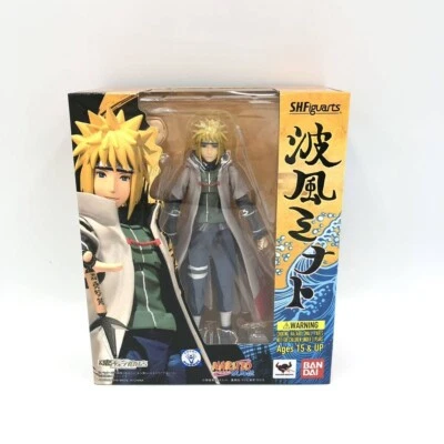 Bandai S.H. Figuarts Naruto Shippuden Minato Namikaze Action Figure Japan New - Image 1 of 4