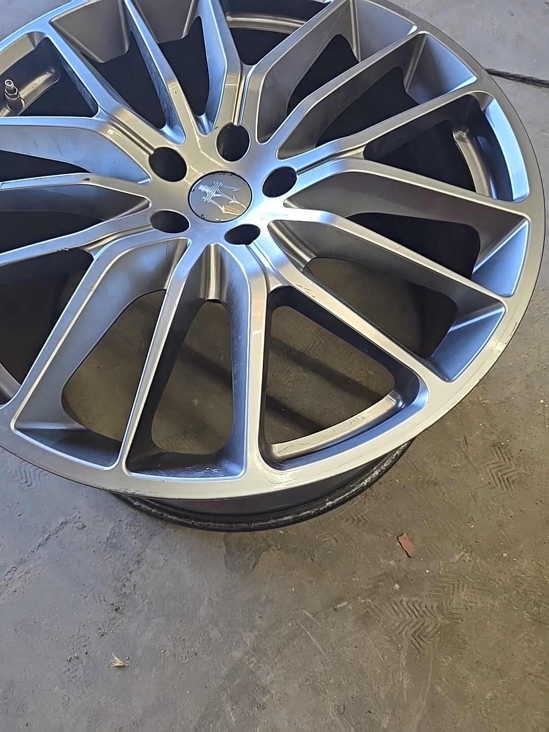 2014-2020 MASERATI Ghibli Quattr 10.5 JX21 Rear Titano Rims Wheel 67001186