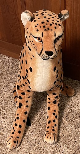 large plush cheetah