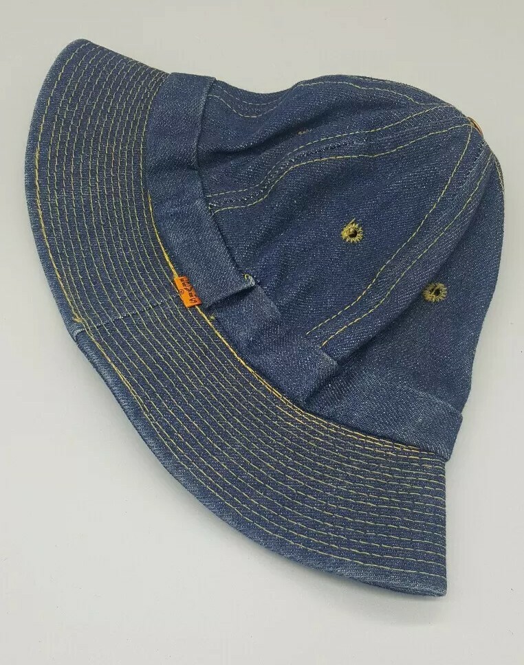 帽子 VINTAGE 70s Levi's denim hat orange tab Vintage 70s Orange Tab Levi Strauss & Co. Hat – Sandlot Vintage
