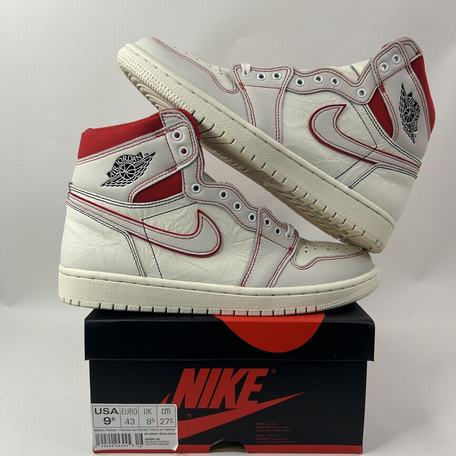 air jordan 1 retro high og phantom mens