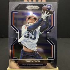 2021 Panini Prizm Tre Nixon #428 RC Rookie New England Patriots 