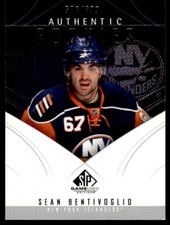 2009-10 SP Game Used Sean Bentivoglio Rookie /699 New York Islanders #116