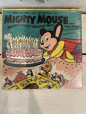 NOS Ken Films 219 Mighty Mouse in Mother Goose  s Birthday Party 8mm Movie 1962
