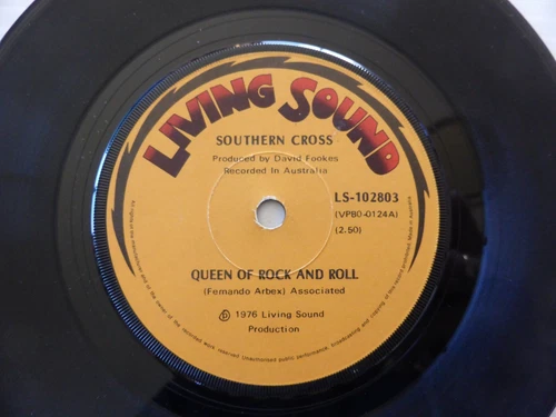 SOUTHERN CROSS - QUEEN OF ROCK AND ROLL / STORMY LADY - SCARCE AUSTRALIA  1976