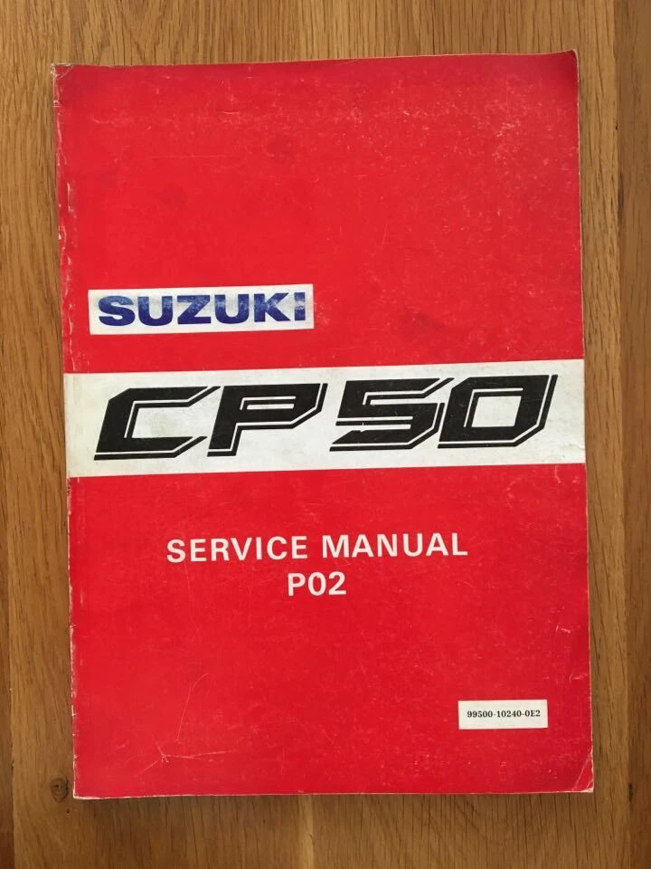 Suzuki CP50 Workshop service manual , May 1993 , See below