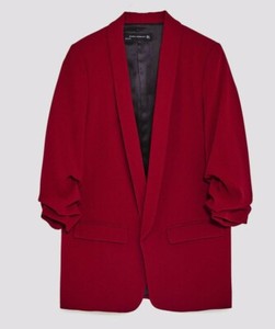 zara maroon jacket