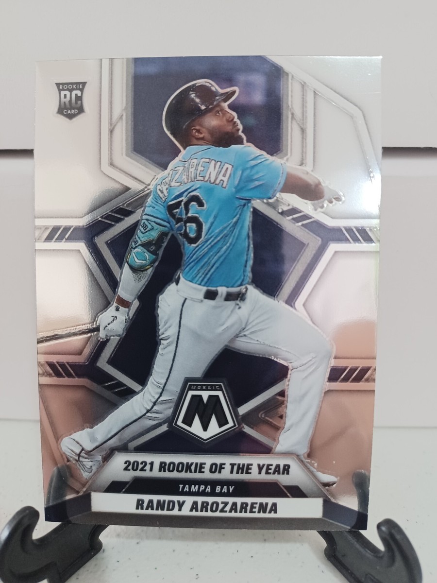 2022 Panini Mosaic Randy Arozarena 2021 Rookie of the Year RC 284