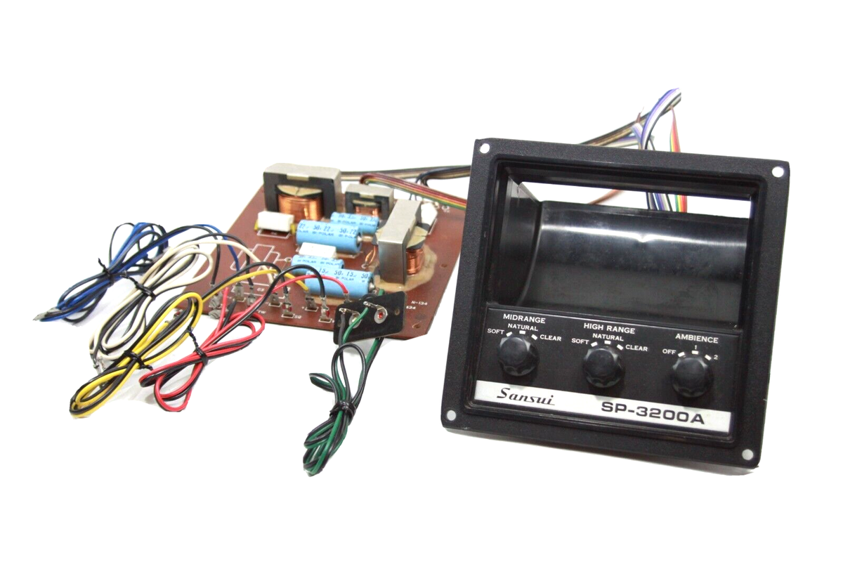 Original Sansui SP-3200A Crossovers Controls Terminals | eBay