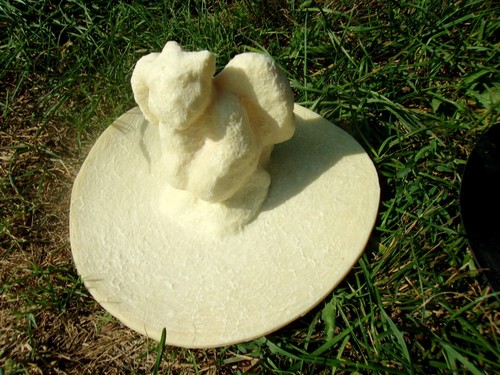 Latex Gargoyle mold plastic backup concrete cement plaster mould 5"H x 4" x 4" W - Picture 5 of 9