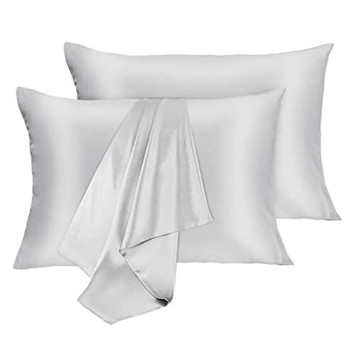 Kinself Silk Pillowcase for Hair and Skin, 2 Pack 100% Both Side Mulberry-image