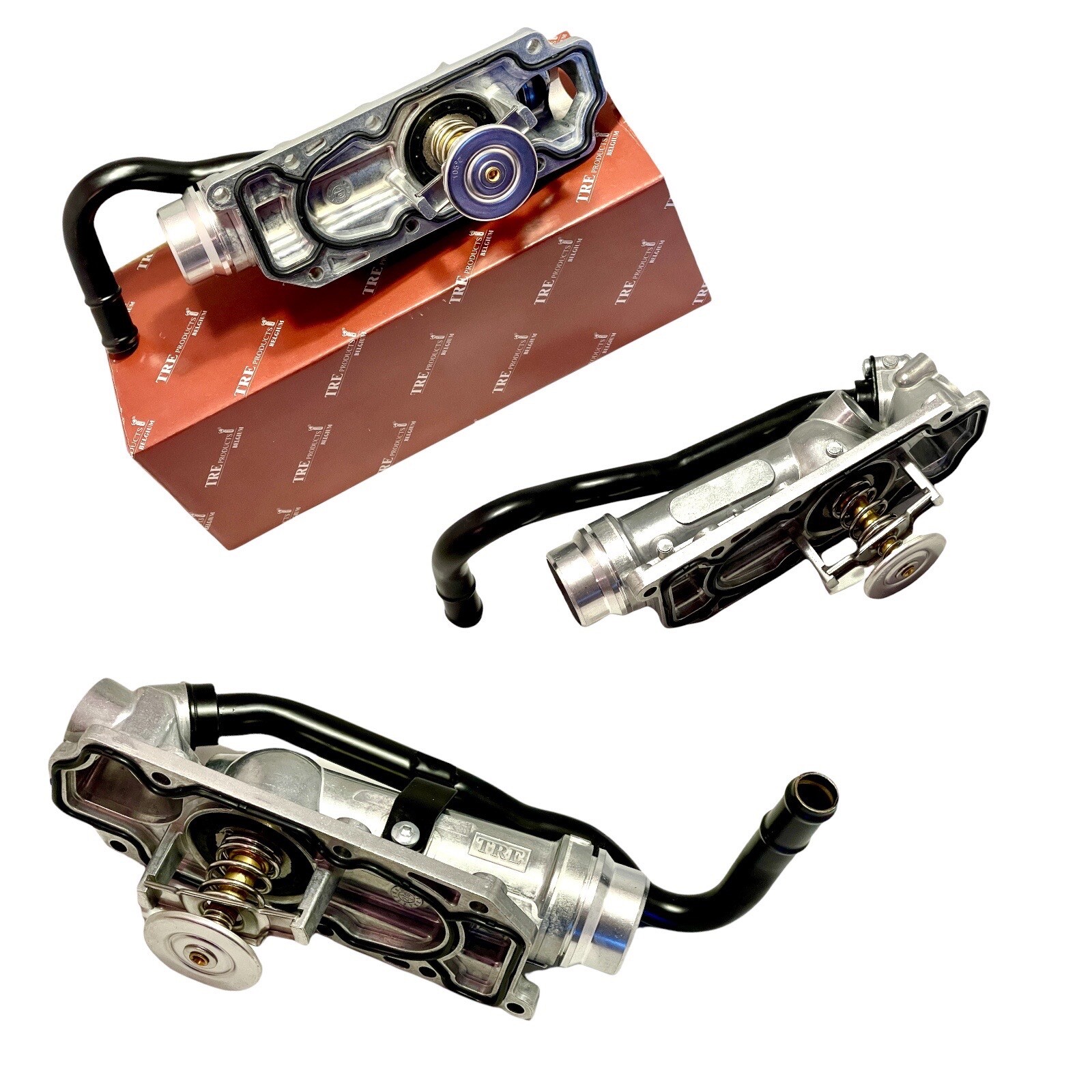 VW TOUAREG 6.0L W12  - THERMOSTAT HOUSING  105C - SEE OE : 07D121111AD/AP/AR