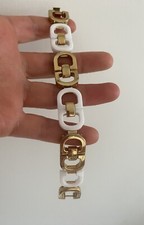 DKNY Woman Bracelets Fashion jewellery Gold & White