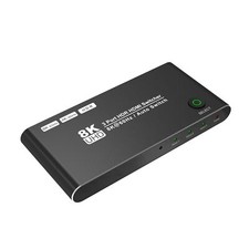 UHD 8K Auto Switch Unidirectional 3in 1out HDMI 2.1 Switcher 48Gbps HDCP2.2/2.3