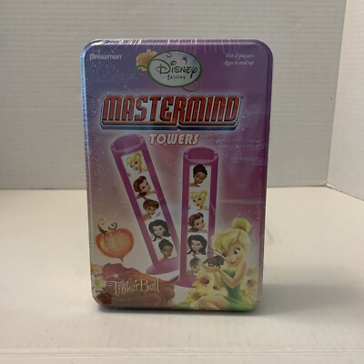 NEW SEALED DISNEY FAIRIES MASTERMIND TOWERS GAME TINKERBELL 2 PLAYERS AGES 6+
