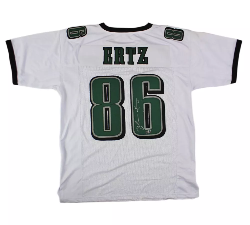 Zach Ertz Signed Philadelphia Custom White Jersey