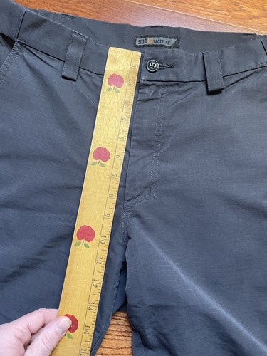 5.11 Tactical Pants Men 36x34 Battle Gray Fast Tac Urban 74461 Utility Ripstop - Picture 6 of 17