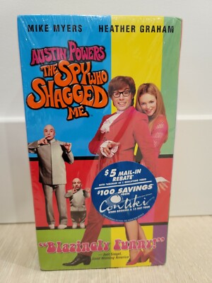 Austin Powers: International Man of Mystery & The Spy Who Shagged Me VHS