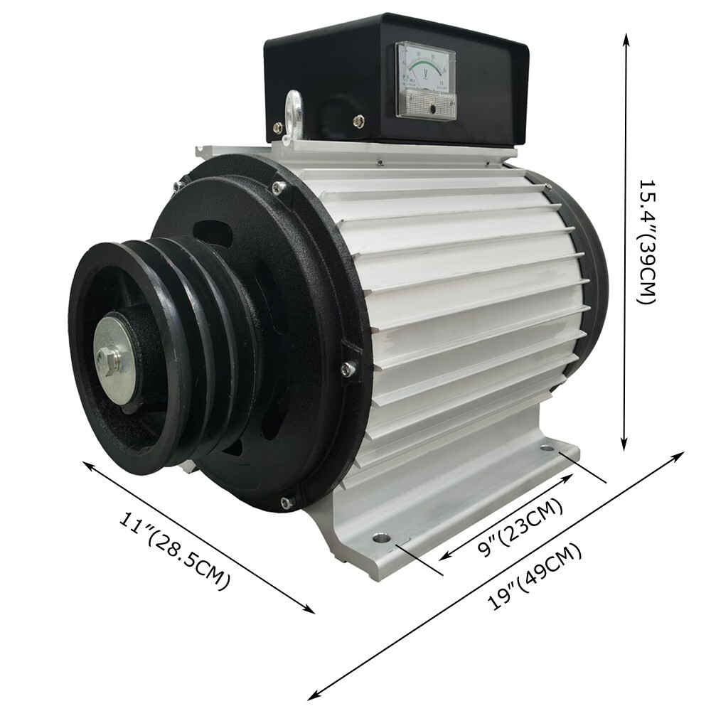 220V Brushless Variable Frequency Generator 15KW60Hz Rare Earth Permanent Magnet