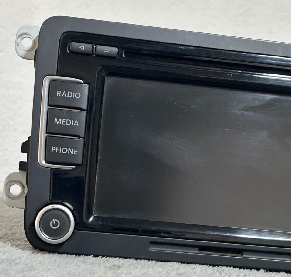 AUTORADIO POSTE D'ORIGINE CHARGEUR 6 CD SD VOLKSWAGEN 3C8035190 RCD510 - Photo 2/4