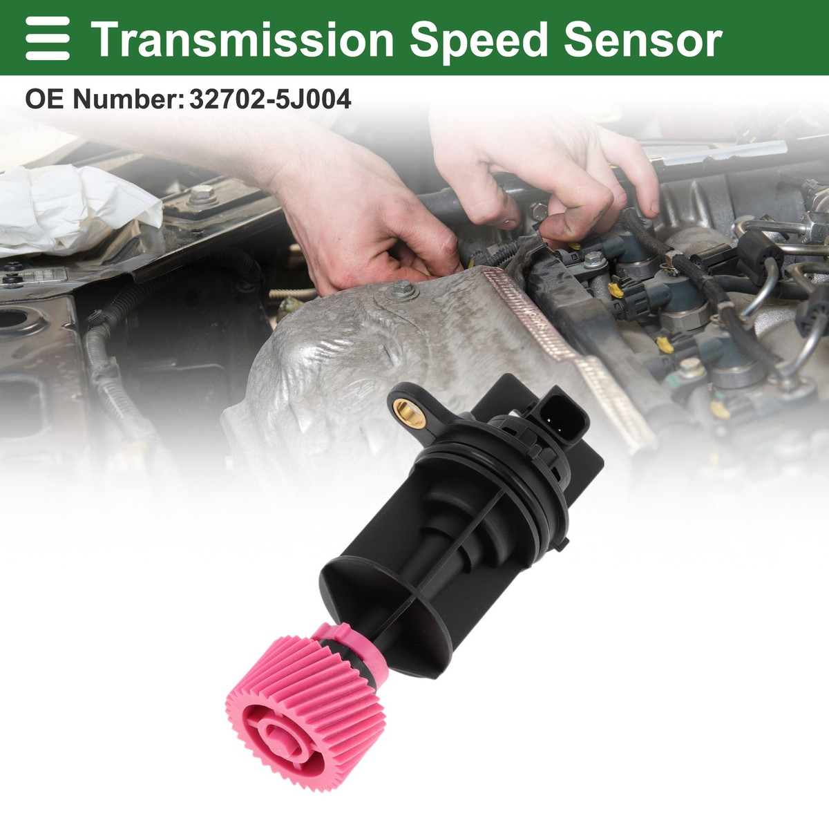 1 Pcs No.32702-5J004 Transmission Speed Sensor for NISSAN Almera