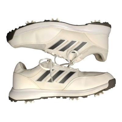Adidas Tech Response 3.0 Wide Golf Shoes‎ Mens Size 12 White Gray Lace Up GV6891 Adidas Tech Response 3.0 Wide Golf Shoes Mens Size 12 White  main image 2