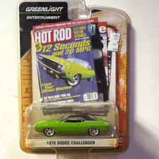 Greenlight Entertainment 1:64 1970 Dodge Challenger Green Diecast Unopened LE