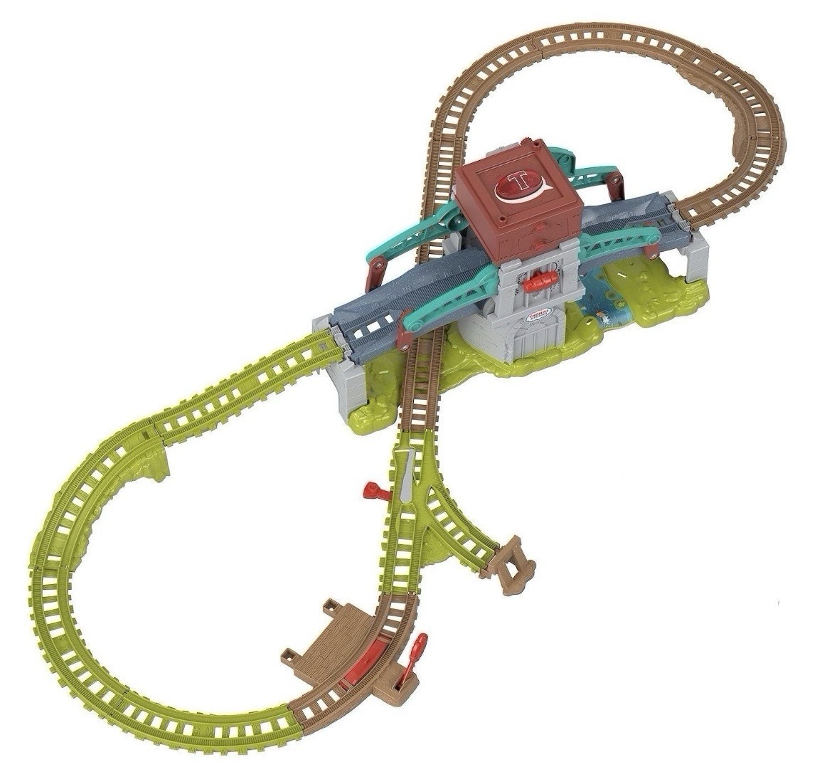 Thomas & Friends Toy Train Set Talking Bulstrode  Which-Way Bridge Track Playset