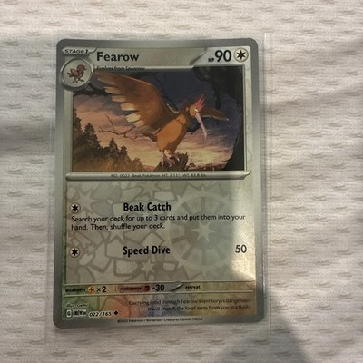 Fearow 022/165 Sv: Scarlet & Violet 151 Reverse Holo