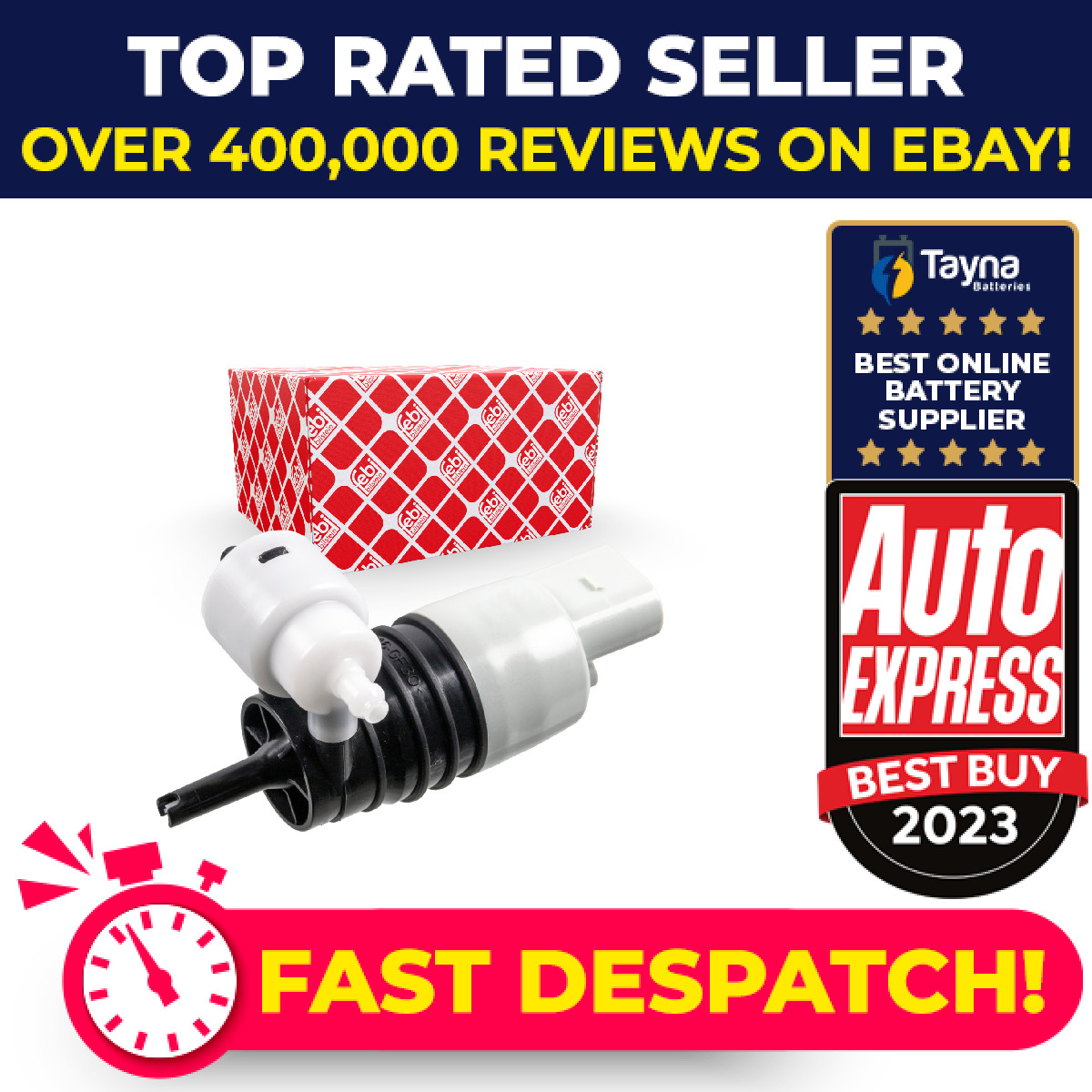Washer Pump 179391 Febi A0998660021 A1778660000 A2058660000 2058660000 Quality