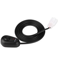 Paste Type Car Push Button Switch Water Drop Shape 12V Red Green LED Light