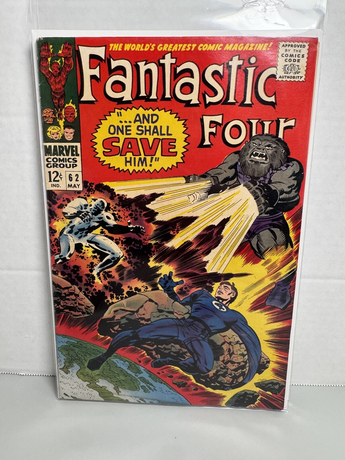 Good Information Fantastic Four #62 Marvel 1967 1st appearance of Blastaar Silver Age ...