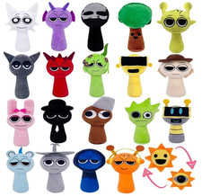 New Sprunki Game Plush Toys 9In Soft Stuffed Cartoon Pillow for Kids as Gift USA
