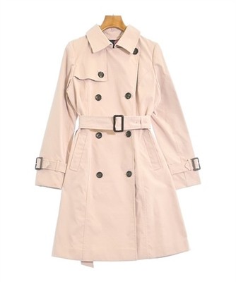 QUEENS COURT Trench Coats Pink 1(Approx. S) 2200574567031
