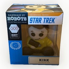 Star Trek Kirk Handmade by Robots Vinyl Figure 003 Knit Series NEW
