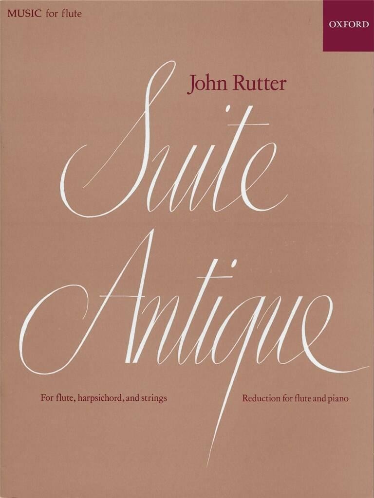 Suite Antique: Reduction for flute and piano-John Rutter - Image 3