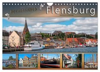 "Calendar 2027 · US Version · Charming Flensburg (Wall Calendar 2027 12\" × 8\" Lan"