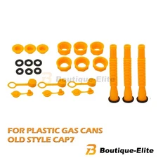 3x Replacement Gas Can Spout Nozzle Vent Kit For Plastic Gas Cans Old Style Cap7