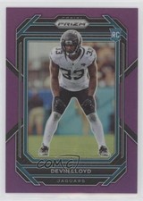 2022 Panini Prizm Rookies Purple Prizm 102/125 Devin Lloyd #376 6m7