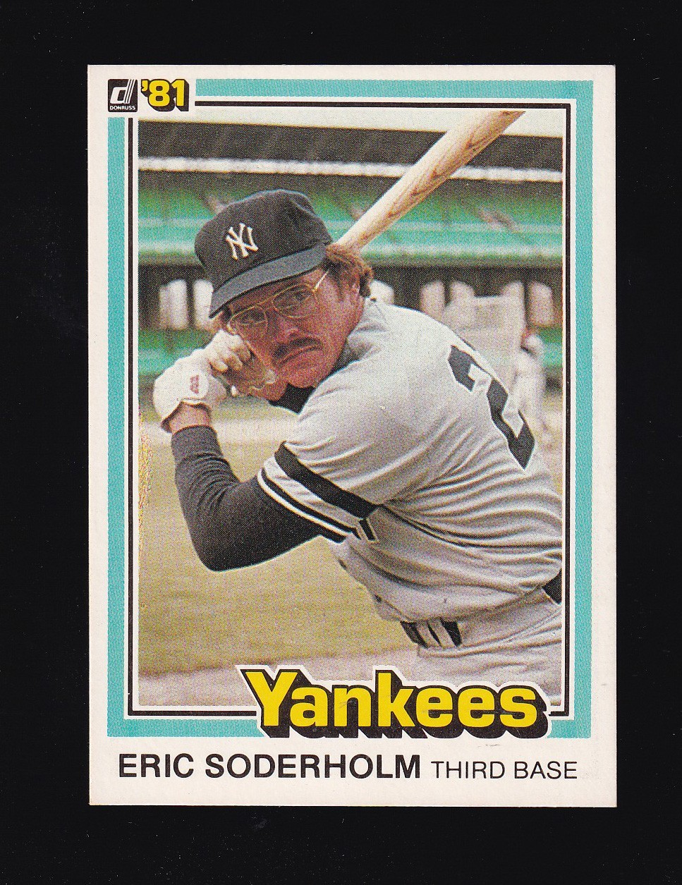 1981 Donruss Eric Soderholm #106 New York Yankees