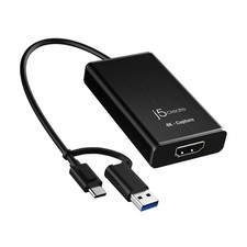 J5 Create JVA11 4K HDMI Video Capture Adapter