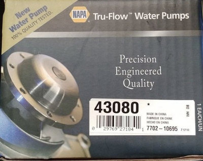 #ad NAPA 43080 Engine Water Pump NEW $69.00