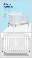  Color: White Storkcraft-Solstice 4-in-1 Convertible Crib 2738