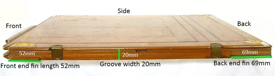 Vageeswari Teak Wood Film Holder/Plate Holder For 12 x 15 Inch Field Camera, ULF - Image 4 of 4