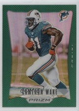 2012 Panini Prizm Retail Green Prizm Cameron Wake #103 6m7