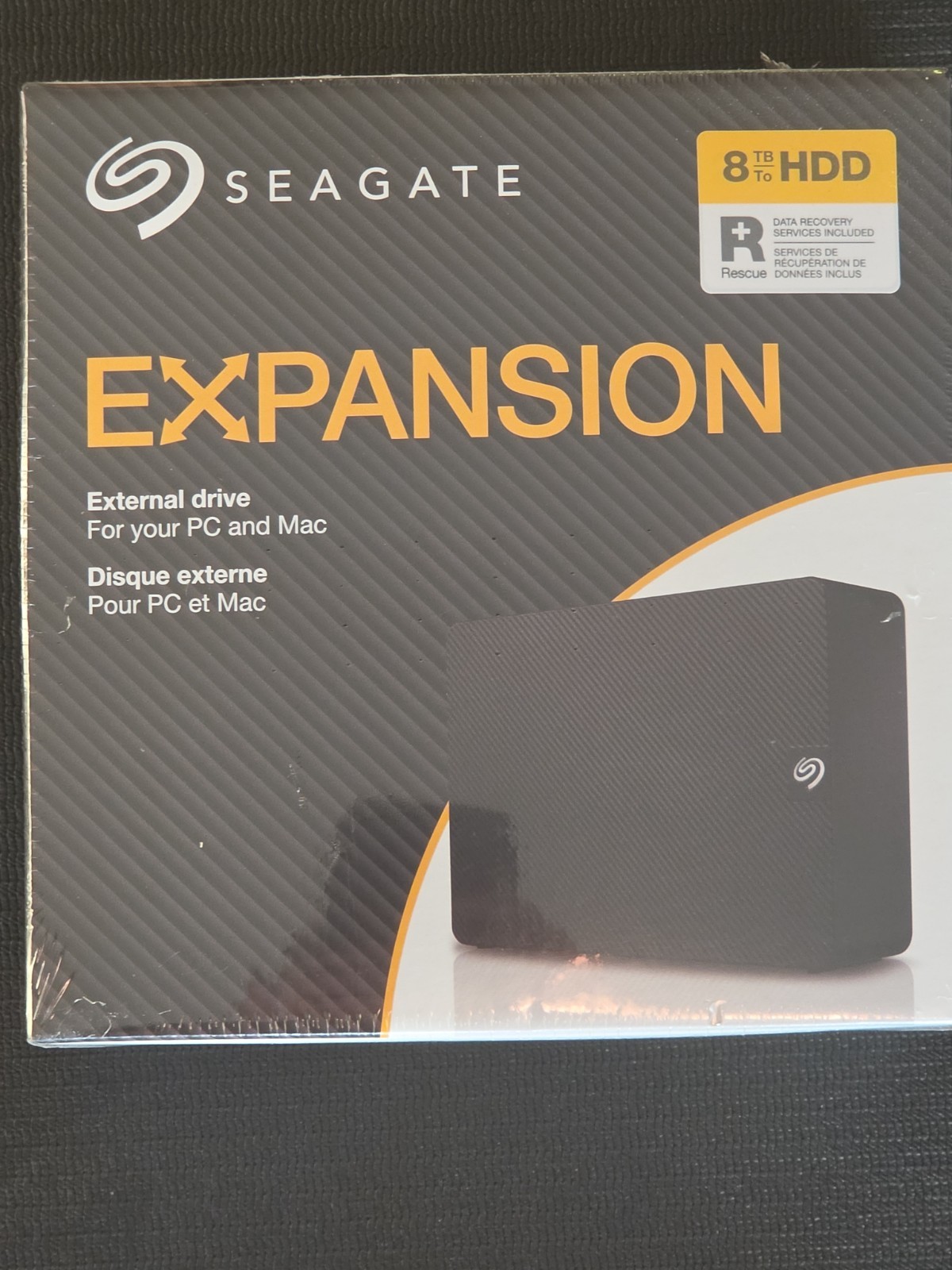 New Sealed - SEAGATE External Storage Expansion 3EGAP3-570 (HDD Drive) 8TB