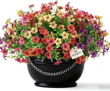 Artificial Flowers for Indoor  Outdoor Decoration - 12 Bundles Faux Daisies