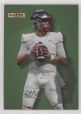 2022 Wild Card MATTE Chase Green 132/250 Bailey Zappe #MB-5 Rookie RC 2b2. rookie card picture